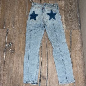 Star Ripped Jeans